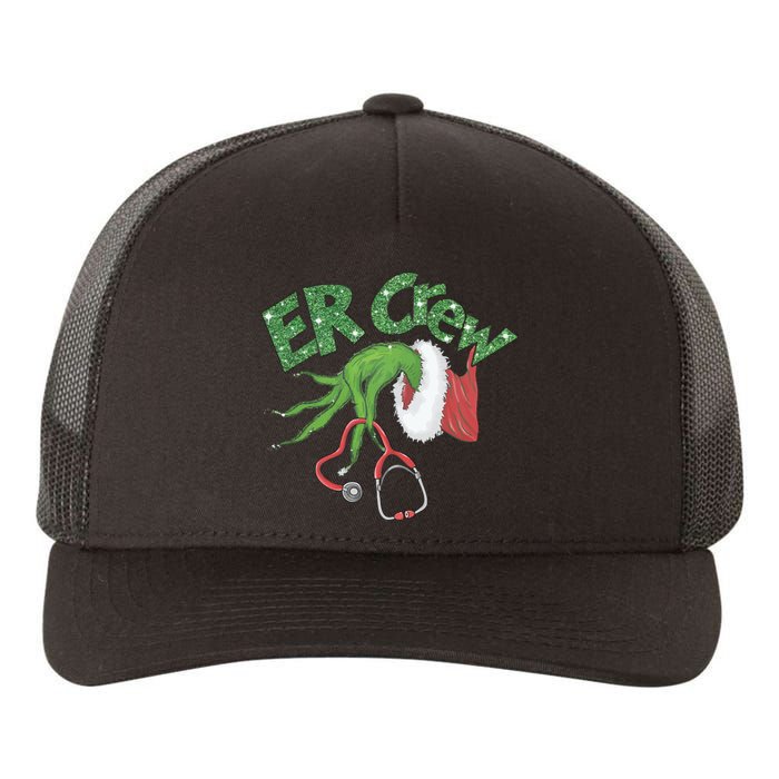 Er Crew Emergency Room Nurse Christmas Yupoong Adult 5-Panel Trucker Hat