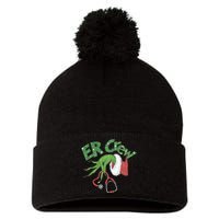 Er Crew Emergency Room Nurse Christmas Pom Pom 12in Knit Beanie