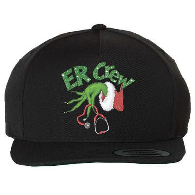 Er Crew Emergency Room Nurse Christmas Wool Snapback Cap