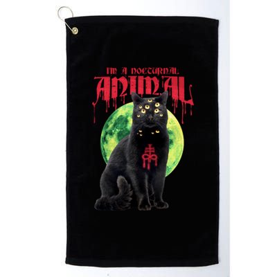 Evil Cat Platinum Collection Golf Towel