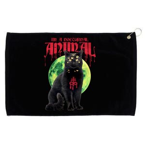 Evil Cat Grommeted Golf Towel