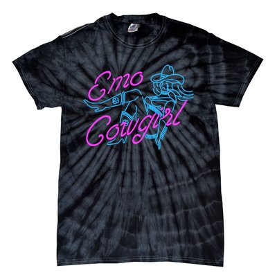 Emo Cowgirl Tie-Dye T-Shirt