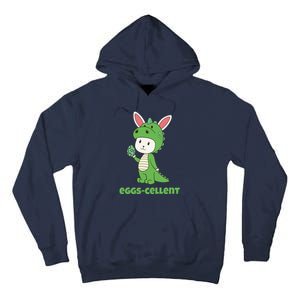 Eggs Cellent Easter T Rex Dinosaur Eggcellent Tall Hoodie