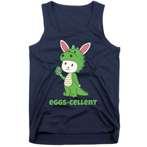 Eggs Cellent Easter T Rex Dinosaur Eggcellent Tank Top