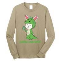 Eggs Cellent Easter T Rex Dinosaur Eggcellent Long Sleeve Shirt