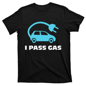 Electric Car (EV) I Pass Gas T-Shirt