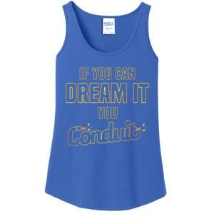 Electrician Conduit Electricity Pun Joke Funny Gift Ladies Essential Tank