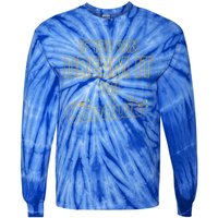 Electrician Conduit Electricity Pun Joke Funny Gift Tie-Dye Long Sleeve Shirt