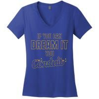 Electrician Conduit Electricity Pun Joke Funny Gift Women's V-Neck T-Shirt