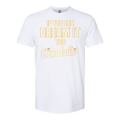 Electrician Conduit Electricity Pun Joke Funny Gift Softstyle CVC T-Shirt