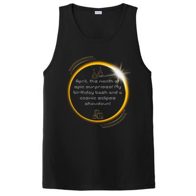 Epic Cosmic Eclipse Surprise Birthday Bash Print PosiCharge Competitor Tank