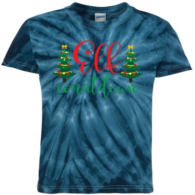 Elf Countdown Kids Tie-Dye T-Shirt