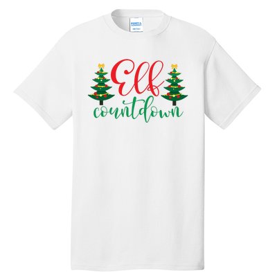 Elf Countdown Tall T-Shirt