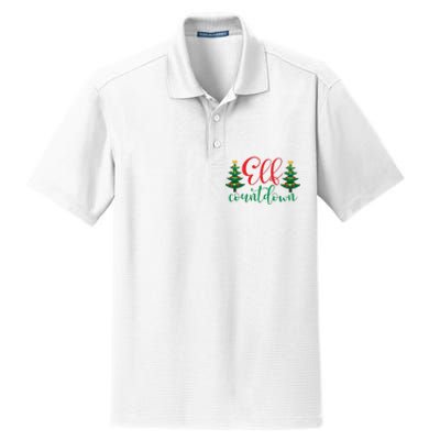 Elf Countdown Dry Zone Grid Polo