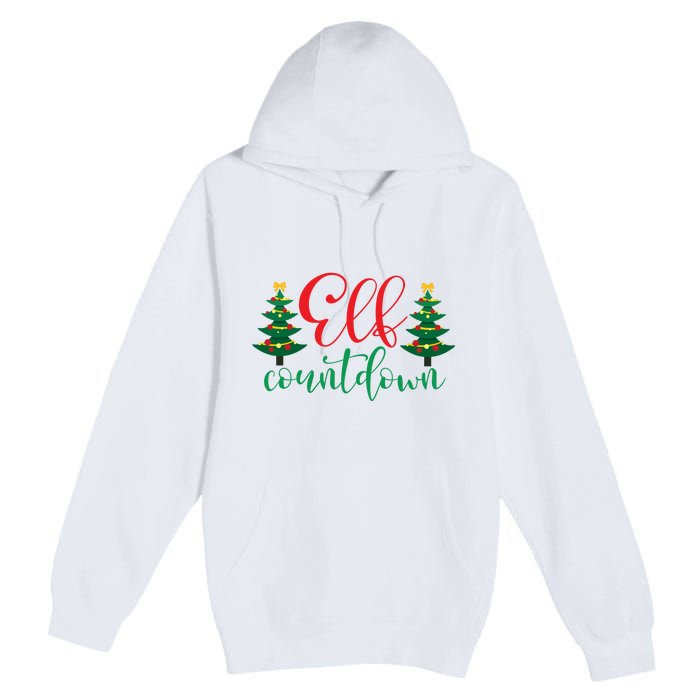 Elf Countdown Premium Pullover Hoodie