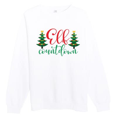 Elf Countdown Premium Crewneck Sweatshirt