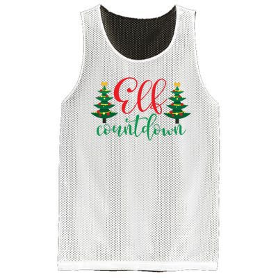 Elf Countdown Mesh Reversible Basketball Jersey Tank