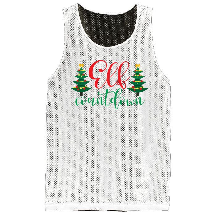 Elf Countdown Mesh Reversible Basketball Jersey Tank