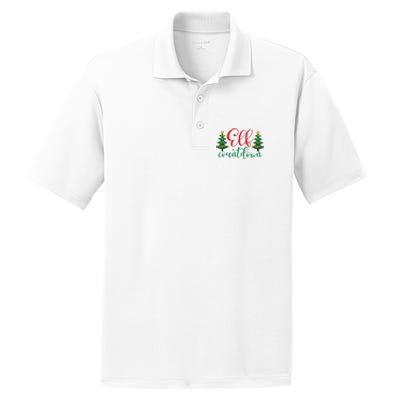 Elf Countdown PosiCharge RacerMesh Polo