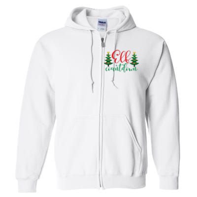 Elf Countdown Full Zip Hoodie