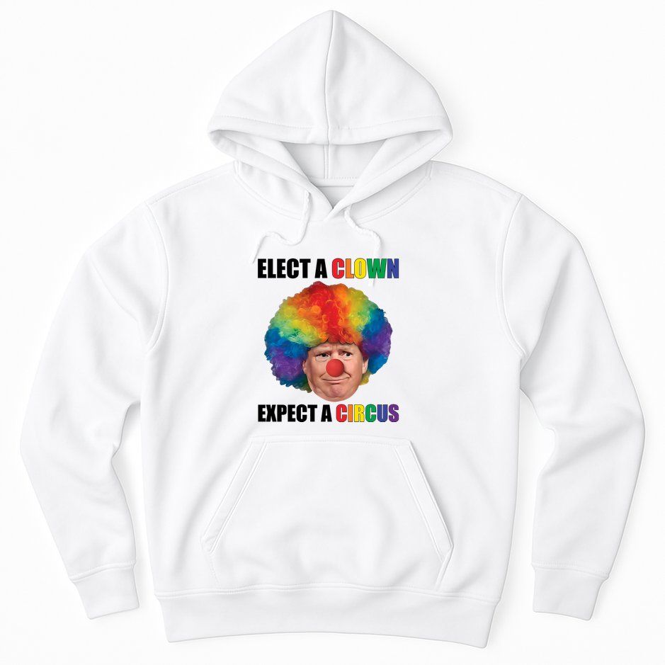 Elect Clown Expect A Circus Anti Trump Hoodie