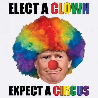 Elect Clown Expect A Circus Anti Trump T-Shirt