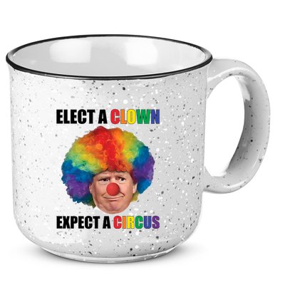 Elect Clown Expect A Circus Anti Trump 15oz Campfire Ceramic Mug