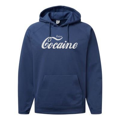 ENJOY COCAINE Performance Fleece Hoodie