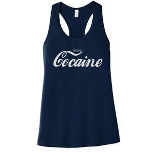 ENJOY COCAINE Women's Racerback Tank