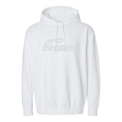 ENJOY COCAINE Garment-Dyed Fleece Hoodie