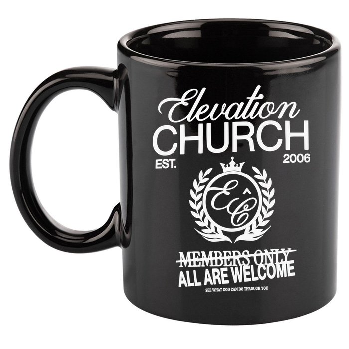 Elevation Church Ec Hunter 11oz C Handle Ceramic Mug