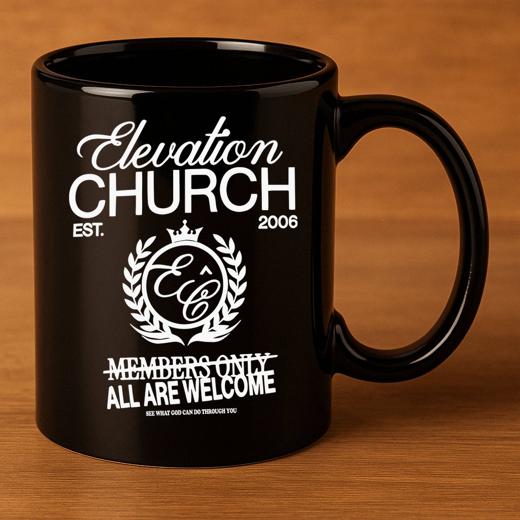 Elevation Church Ec Hunter 11oz C Handle Ceramic Mug