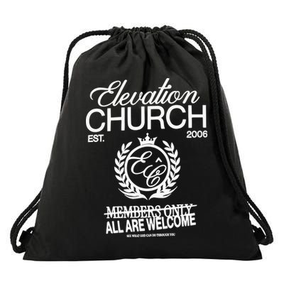 Elevation Church Ec Hunter Drawstring Bag