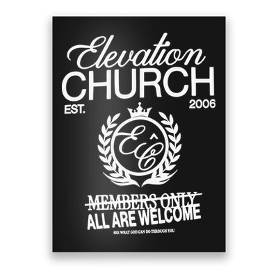 Elevation Church Ec Hunter Poster