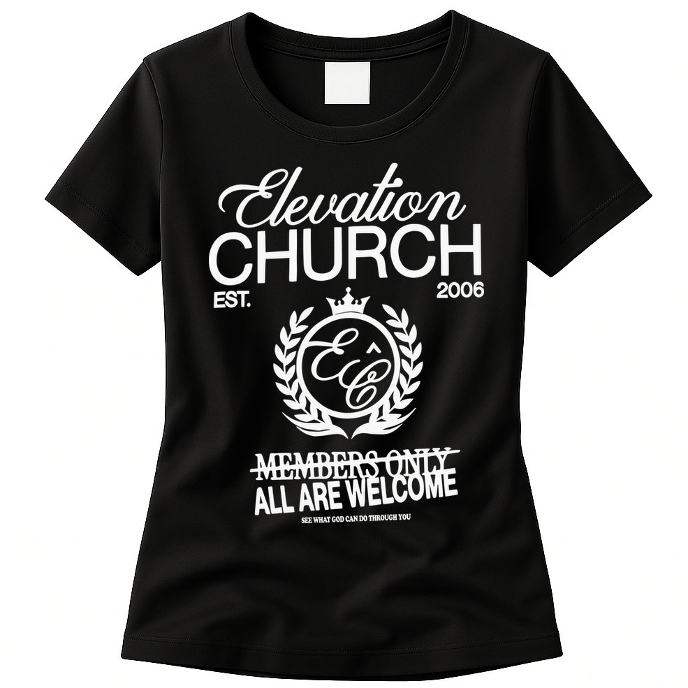 Elevation Church Ec Hunter Womens T-Shirt
