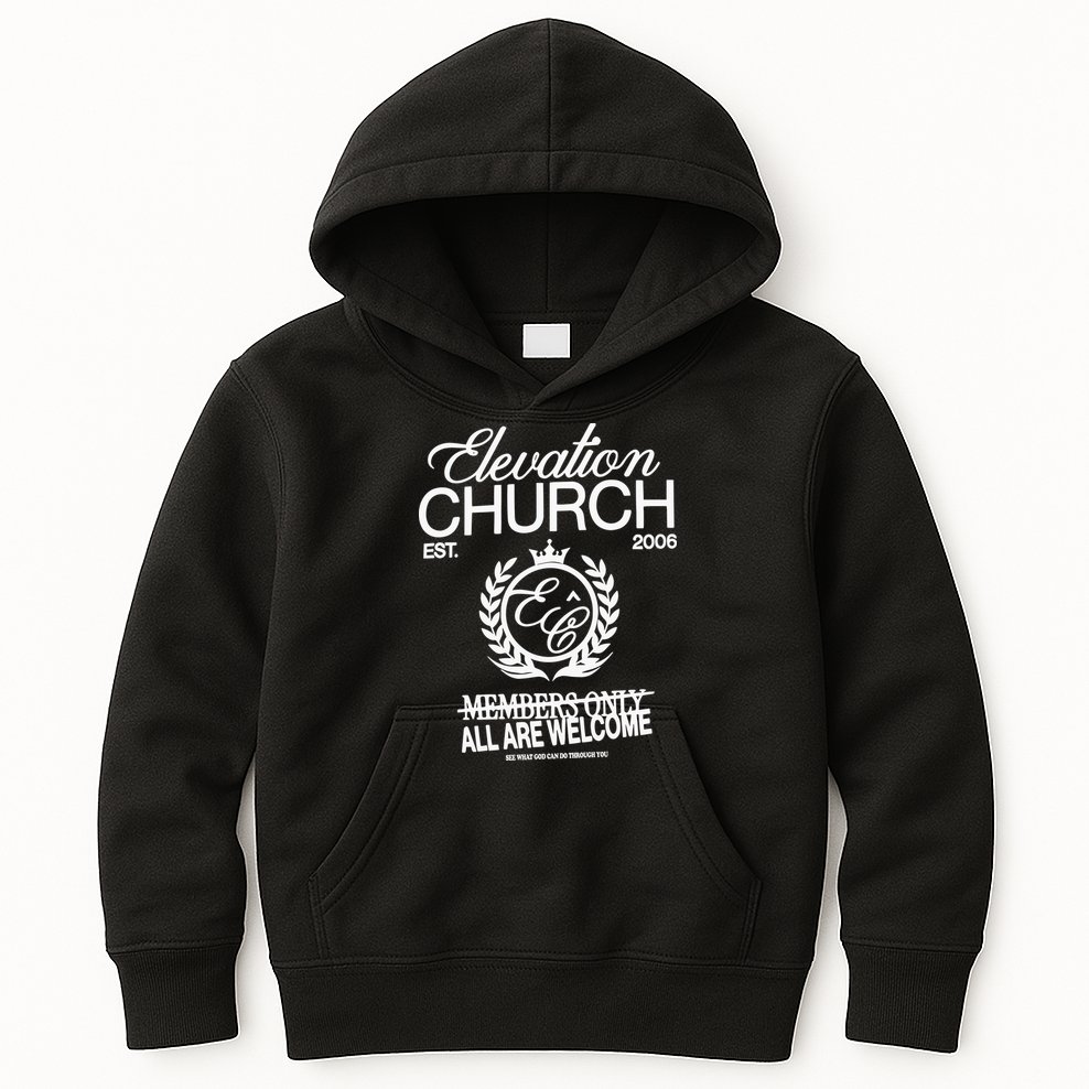 Elevation Church Ec Hunter Kids Hoodie