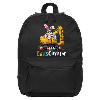 Eggs Cavator Easter Bunny Excavator Easter 16 in Basic Backpack