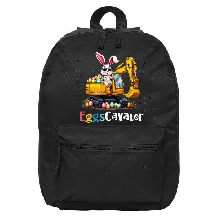 Eggs Cavator Easter Bunny Excavator Easter 16 in Basic Backpack