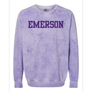 Emerson College Colorblast Crewneck Sweatshirt