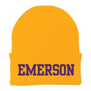 Emerson College Knit Cap Winter Beanie