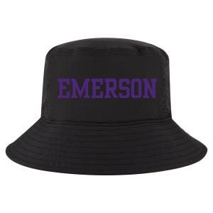 Emerson College Cool Comfort Performance Bucket Hat