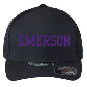 Emerson College Flexfit Unipanel Trucker Cap