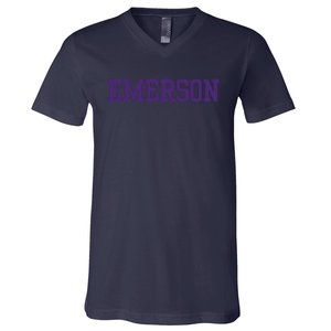 Emerson College V-Neck T-Shirt