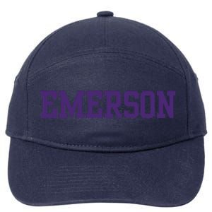 Emerson College 7-Panel Snapback Hat