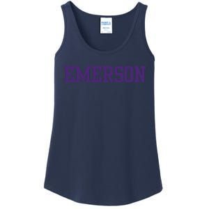 Emerson College Ladies Essential Tank