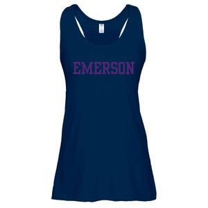 Emerson College Ladies Essential Flowy Tank