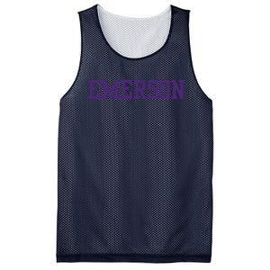 Emerson College Mesh Reversible Basketball Jersey Tank