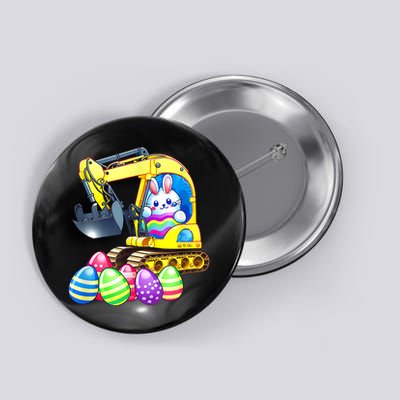 Eggs Cavator Easter Bunny Rabbit Excavator Button