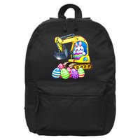 Eggs Cavator Easter Bunny Rabbit Excavator 16 in Basic Backpack