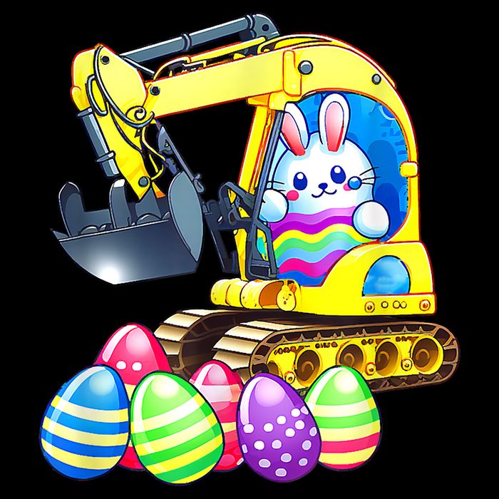 Eggs Cavator Easter Bunny Rabbit Excavator Bag